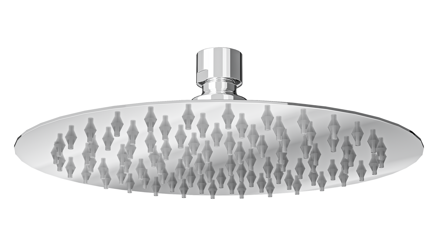 Soul Eco 200mm Round Shower Head - Chrome