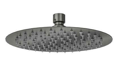 Soul Eco 200mm Round Shower Head - Gunmetal