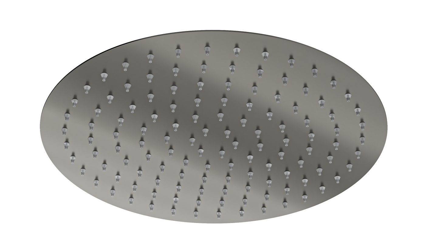 Soul 300mm Round Shower Head - Gunmetal