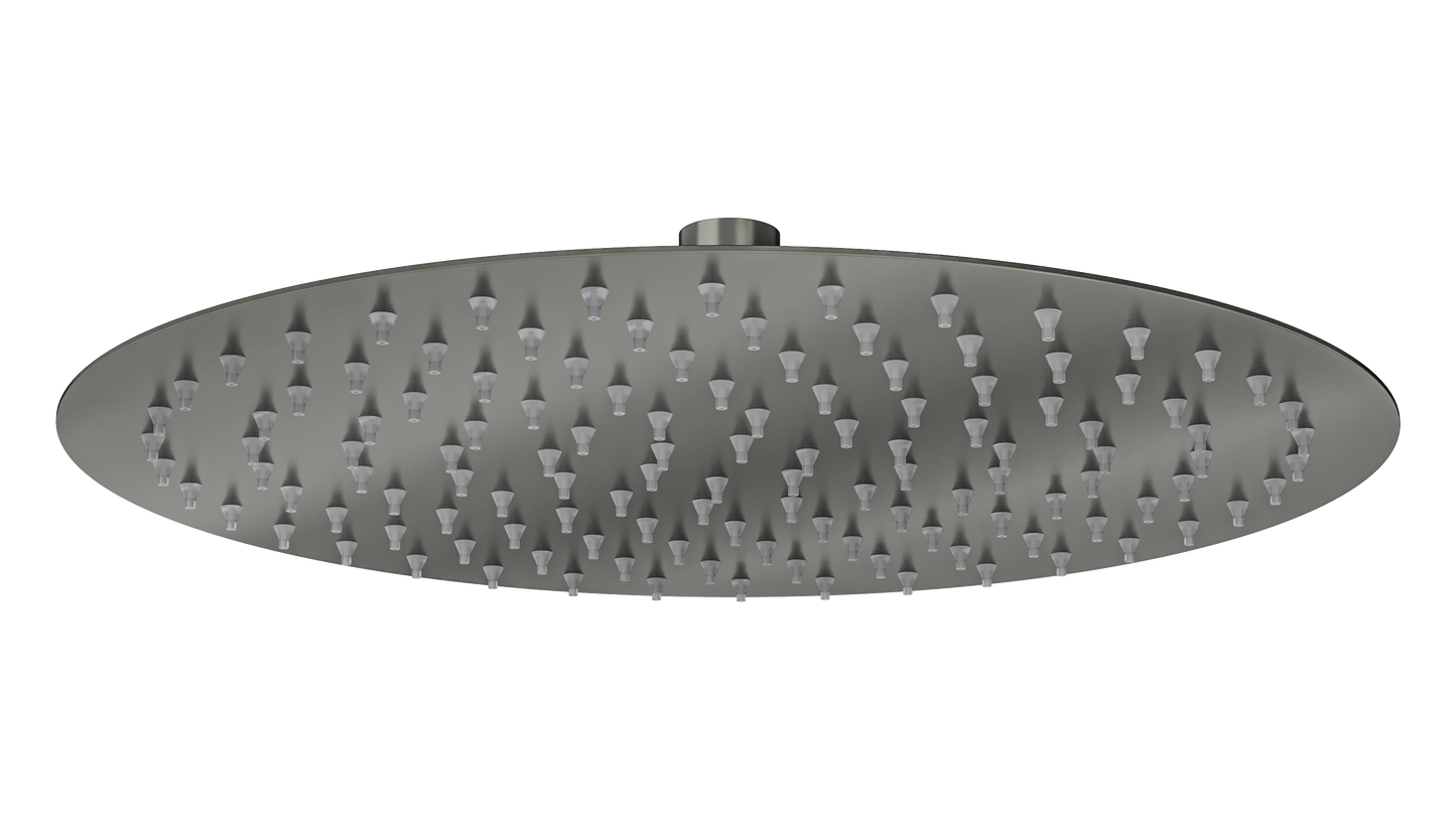 Soul 300mm Round Shower Head - Gunmetal