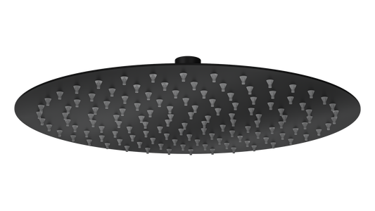 Soul 300mm Round Shower Head - Matte Black