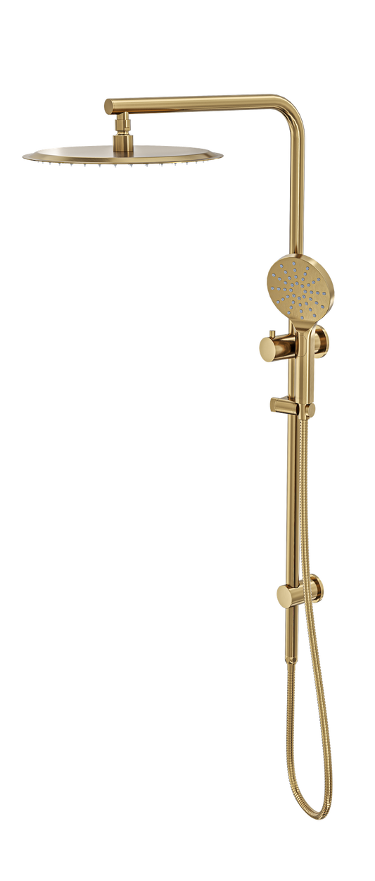 Souljet Shower Combination with 300mm Head - Brushed Brass