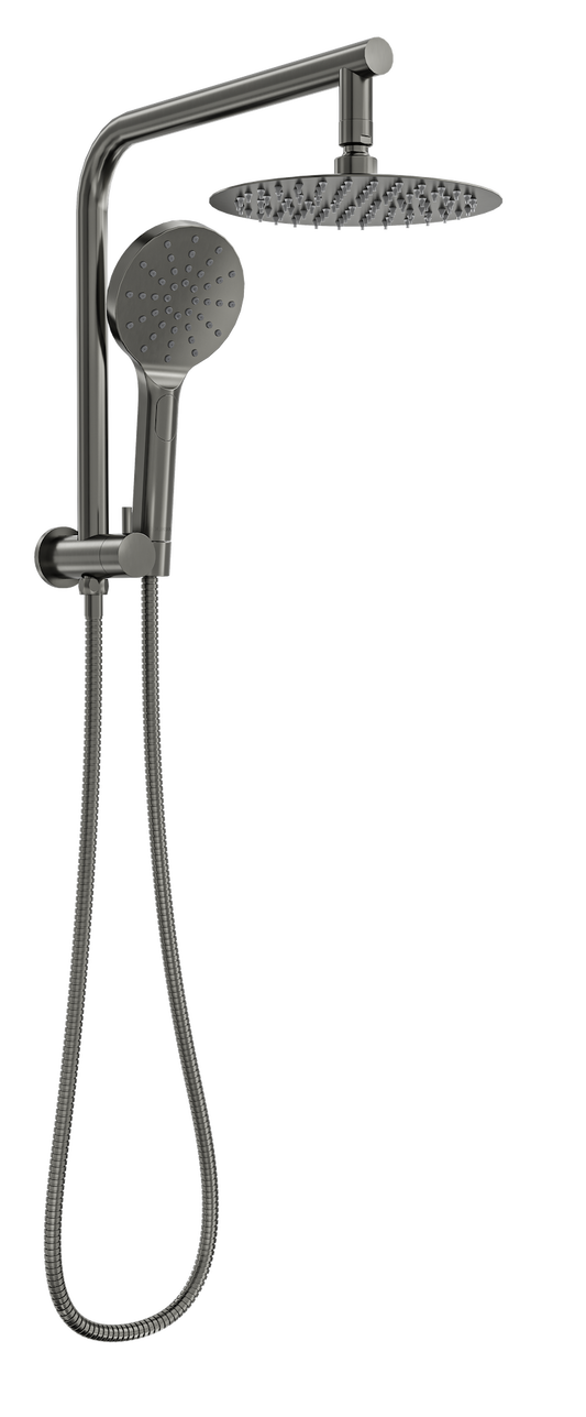Souljet Short Shower Combination with 200mm Head - Gunmetal