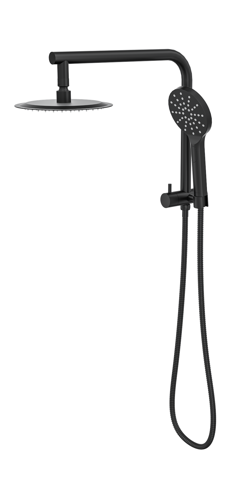 Souljet Short Shower Combination with 200mm Head - Matte Black