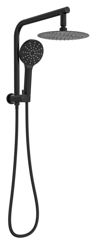 Souljet Short Shower Combination with 200mm Head - Matte Black