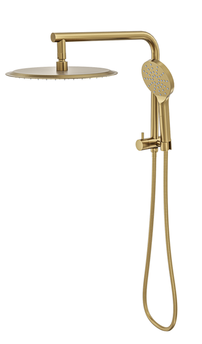 Souljet Short Shower Combination with 300mm Head - Brushed Brass