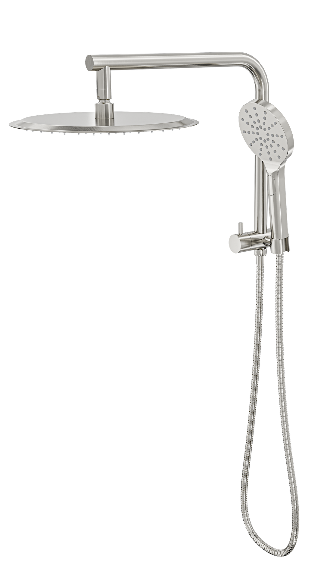 Souljet Short Shower Combination with 300mm Head - Brushed Nickel