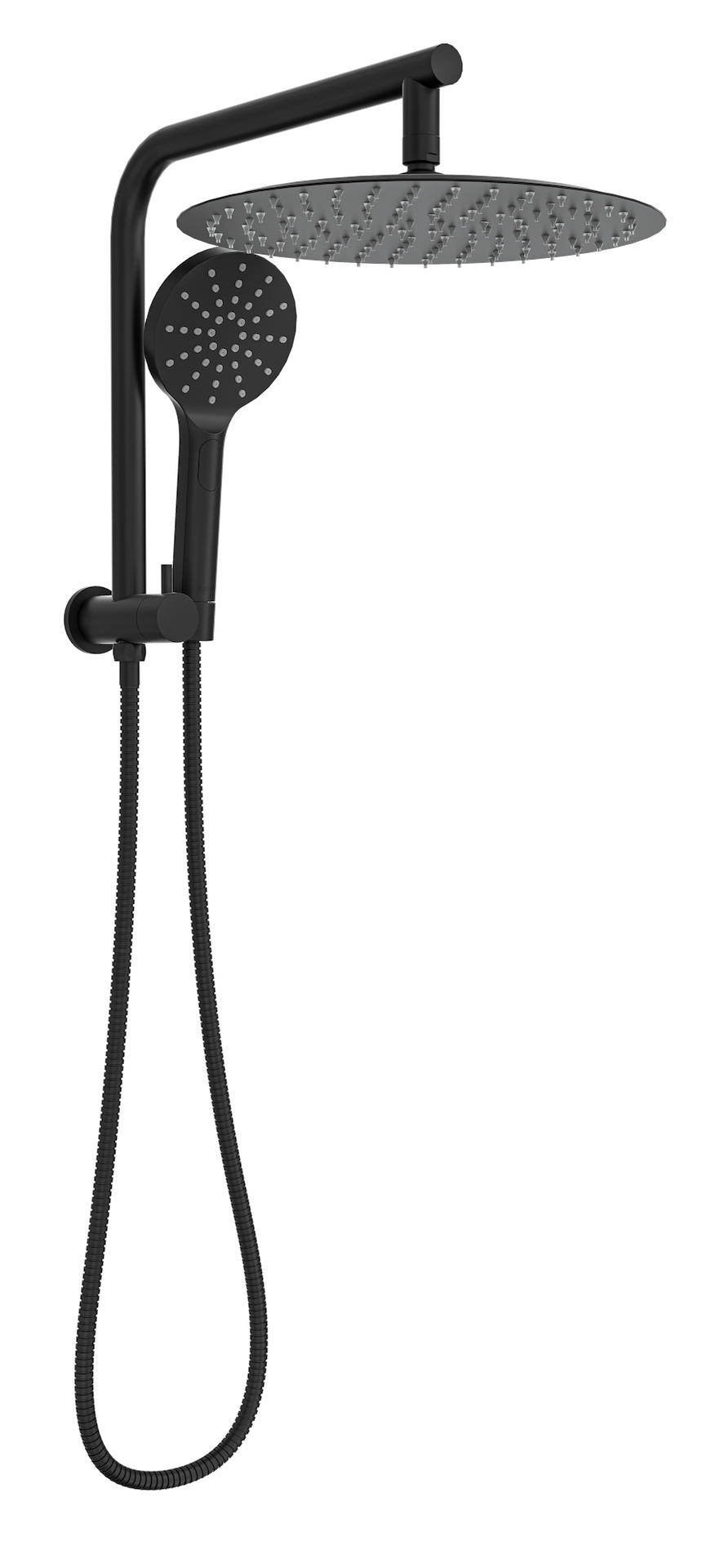 Souljet Short Shower Combination with 300mm Head - Matte Black