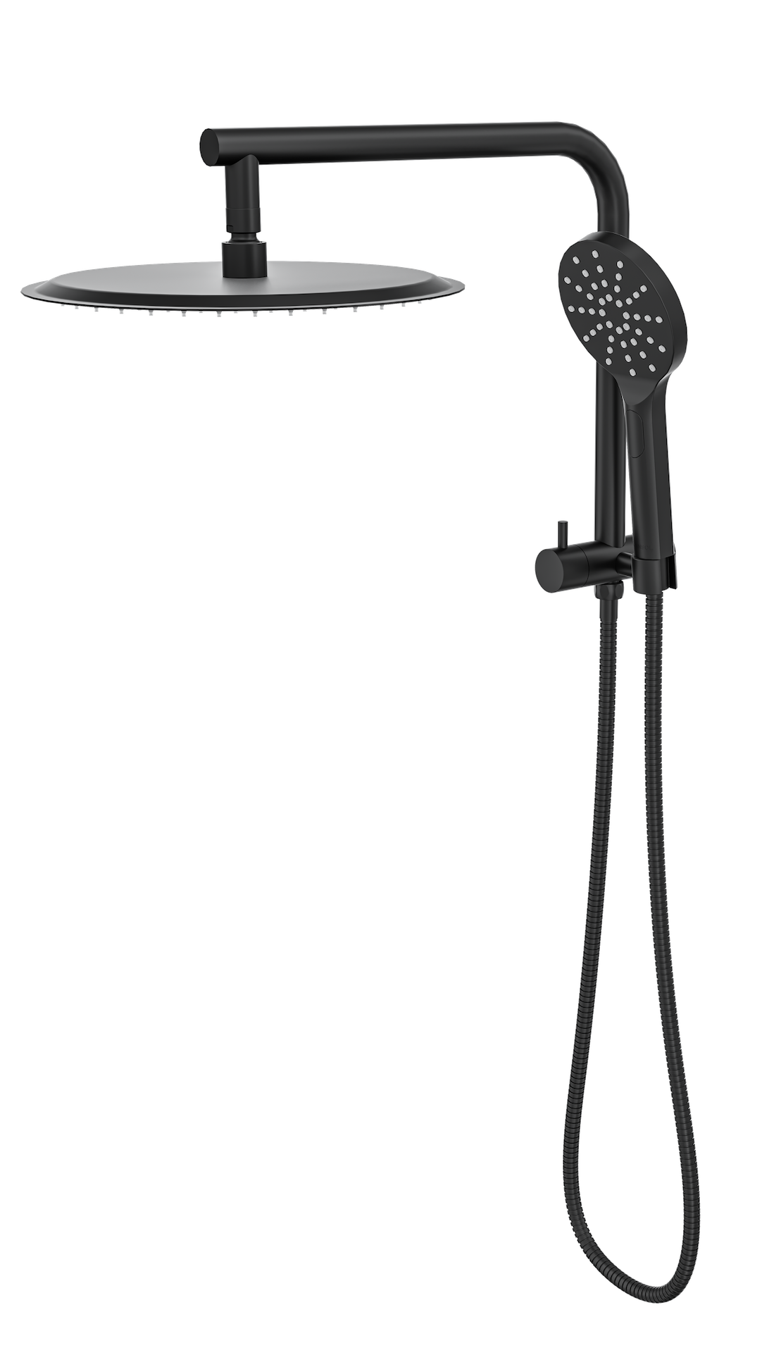 Souljet Short Shower Combination with 300mm Head - Matte Black