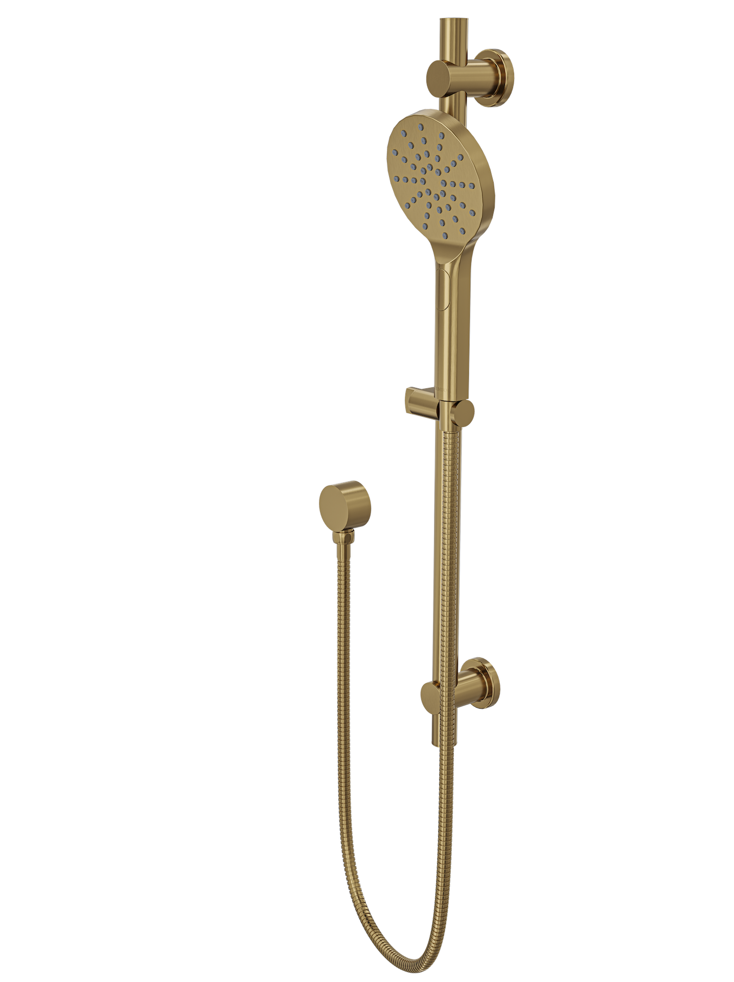 Souljet Sliding Shower Rail - Brushed Brass