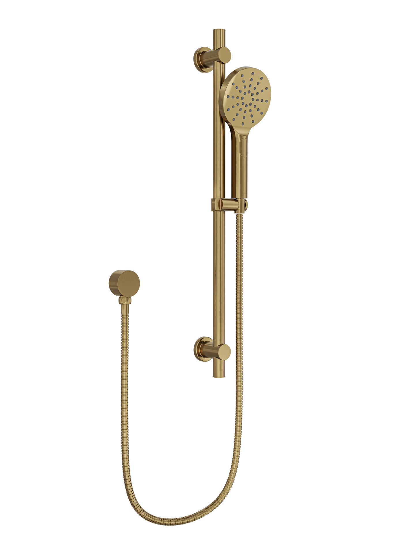 Souljet Sliding Shower Rail - Brushed Brass