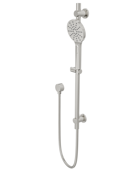 Souljet Sliding Shower Rail - Brushed Nickel