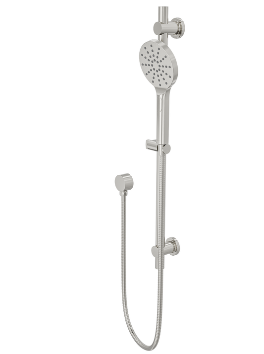 Souljet Sliding Shower Rail - Brushed Nickel