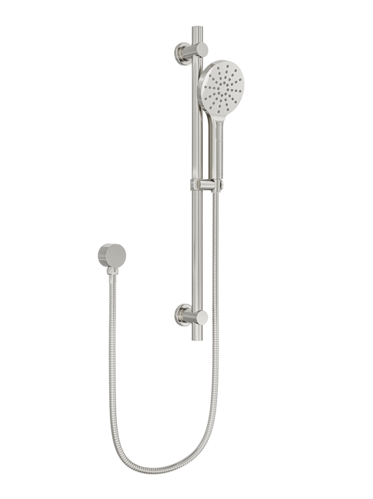 Souljet Sliding Shower Rail - Brushed Nickel