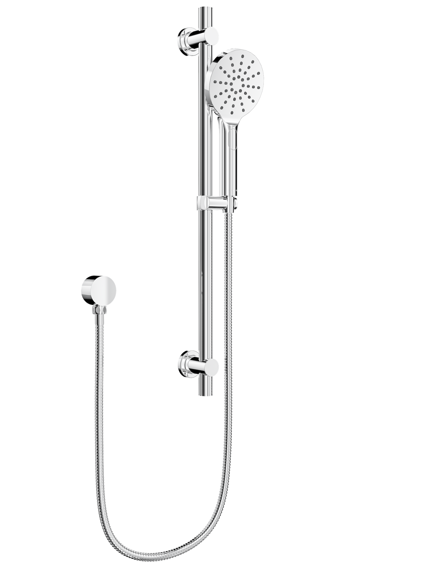 Souljet Sliding Shower Rail - Chrome