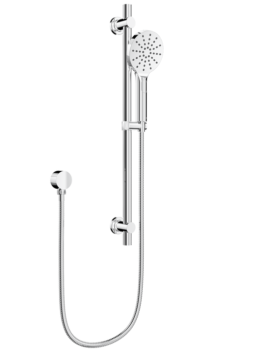 Souljet Sliding Shower Rail - Chrome