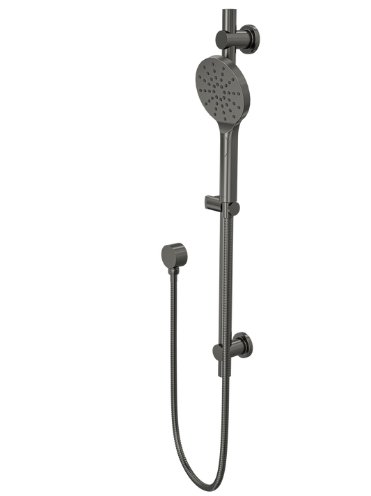 Souljet Sliding Shower Rail - Gunmetal