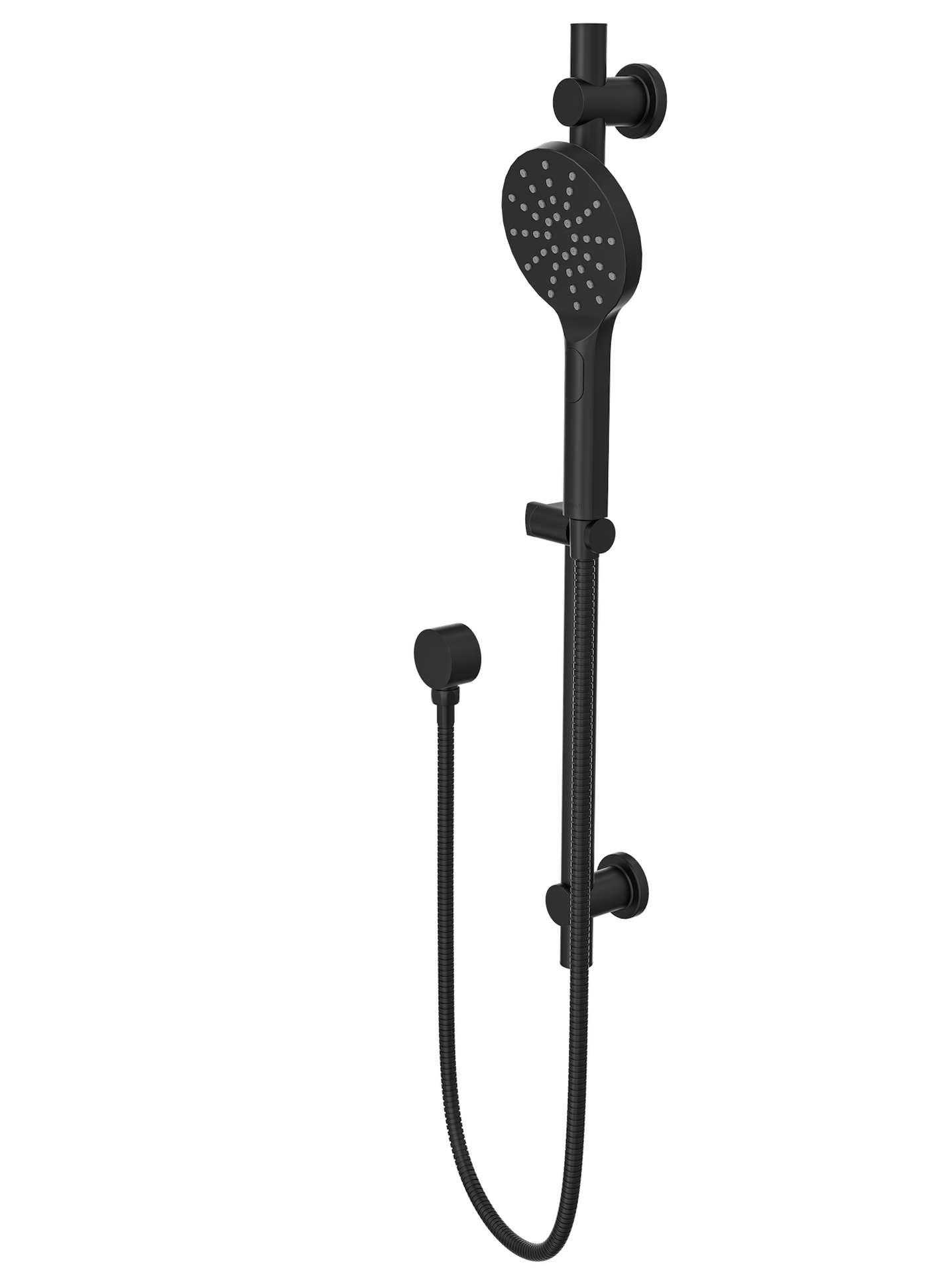 Souljet Sliding Shower Rail - Matte Black