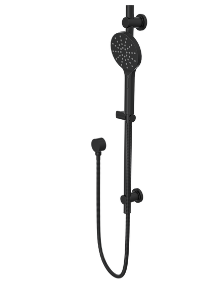 Souljet Sliding Shower Rail - Matte Black