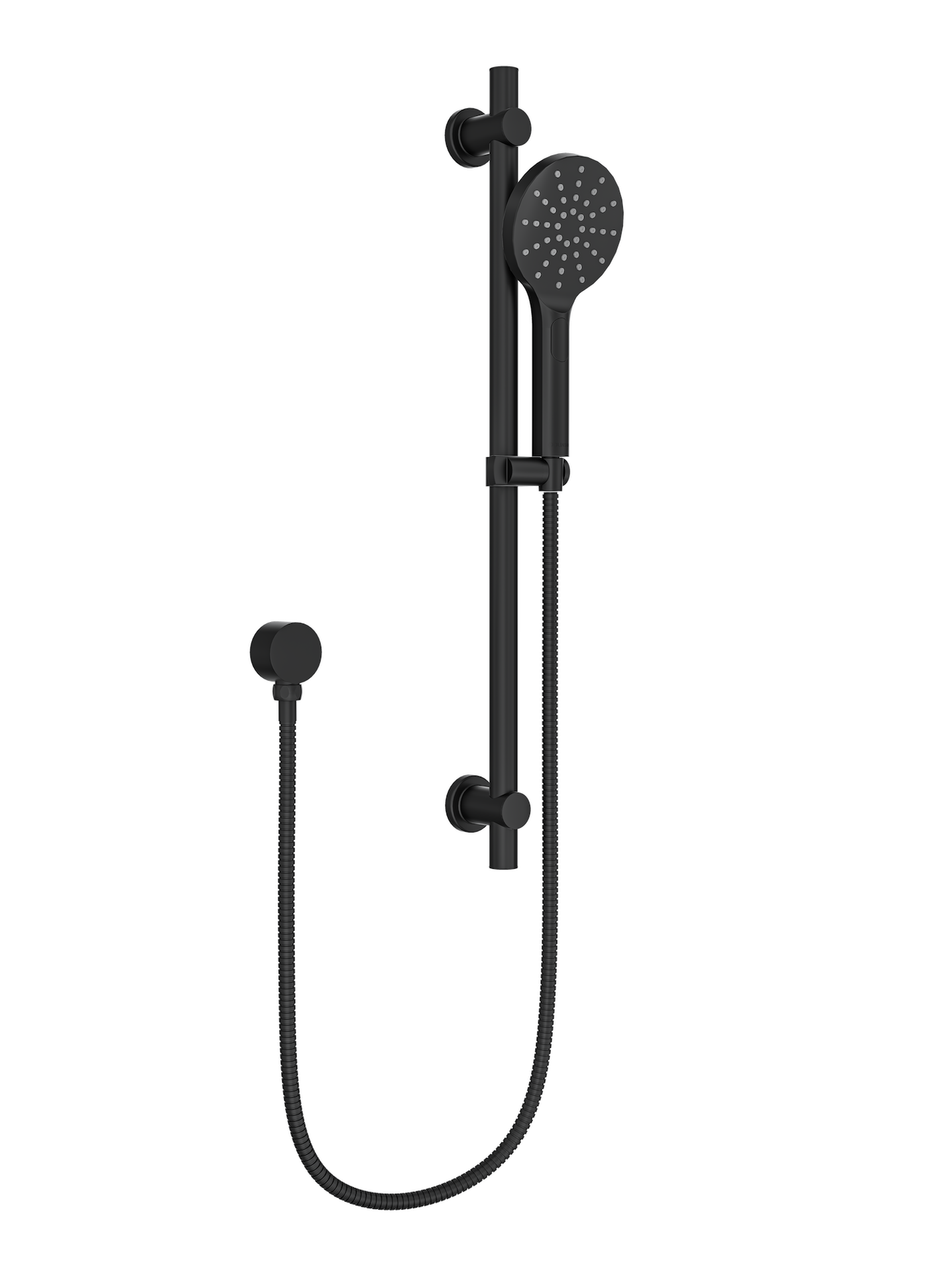 Souljet Sliding Shower Rail - Matte Black