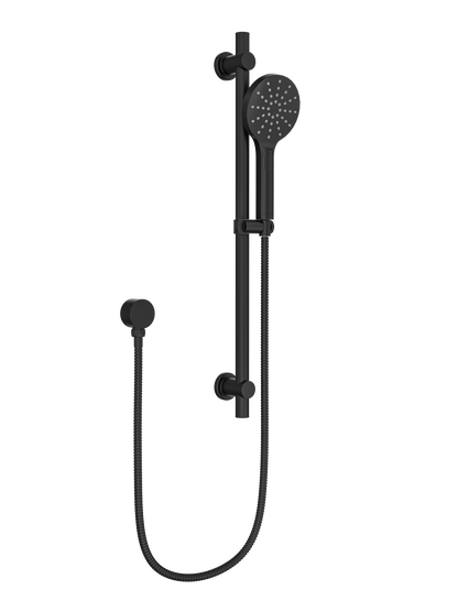Souljet Sliding Shower Rail - Matte Black