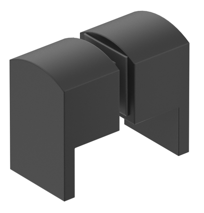 Square Lever Shower Handle - BLACK