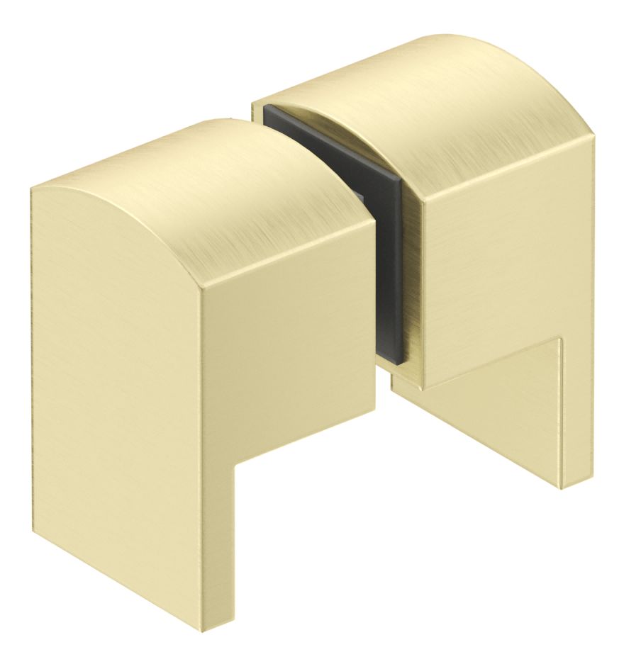 Square Lever Shower Handle - FRENCH GOLD