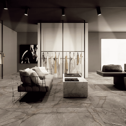SILVER ROOT SERIES - LIGHT GREY SATIN Finish - 750X1500 | 2.25 SQM / 2 PCS PER BOX