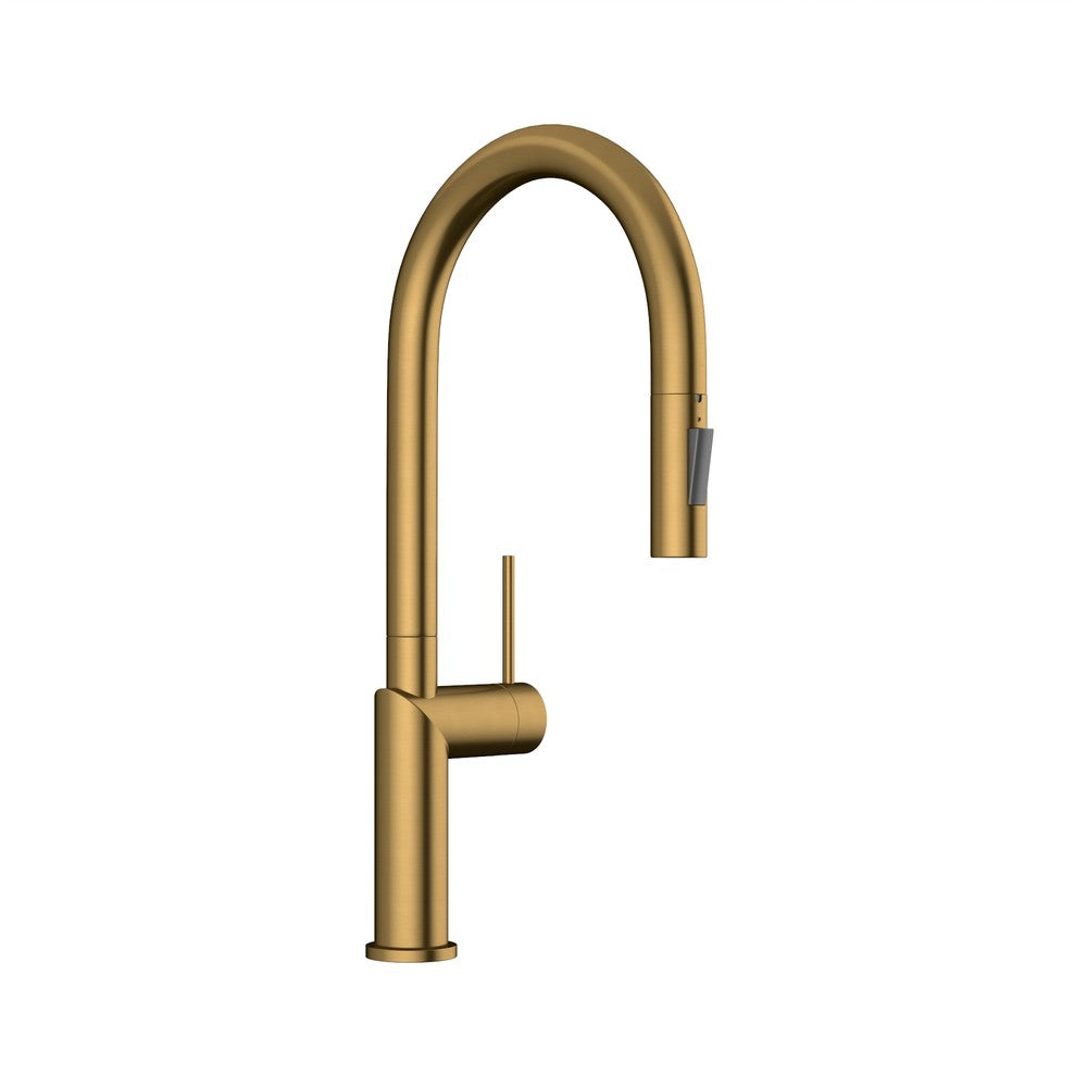 Elle 316 Pull Out Sink Mixer - PVD Copper
