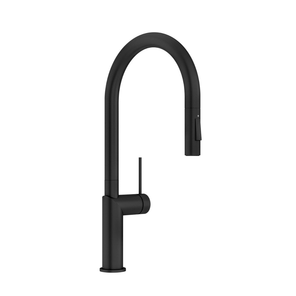 Elle 316 Pull Out Sink Mixer - Matt Black