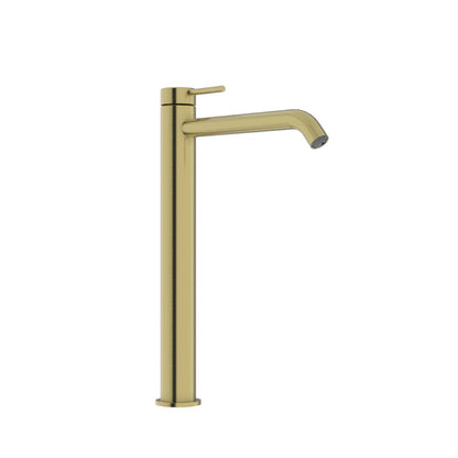 Elle 316 Hi-Rise Basin Mixer - Brushed Gold