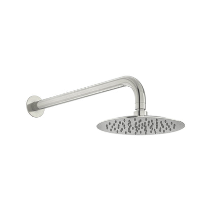 Elle 316 250mm Overhead Shower with 400mm Arm - Brushed Stainless