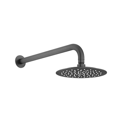 Elle 316 250mm Overhead Shower with 400mm Arm - Gun Metal
