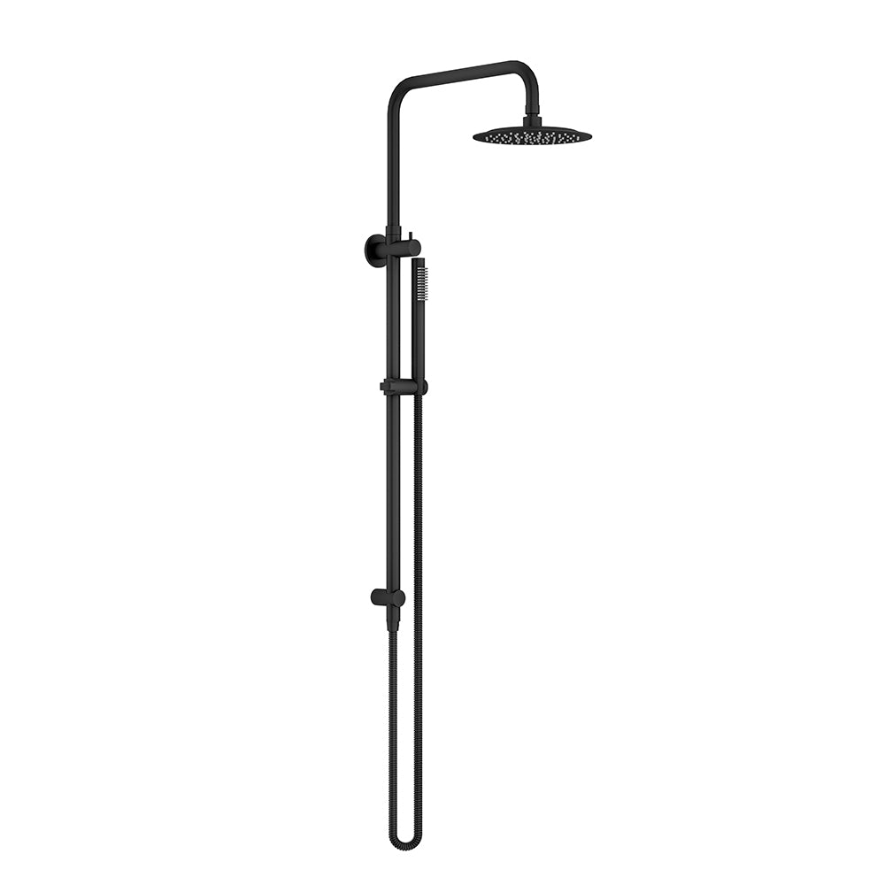 Elle 316 Twin Shower - Matt Black