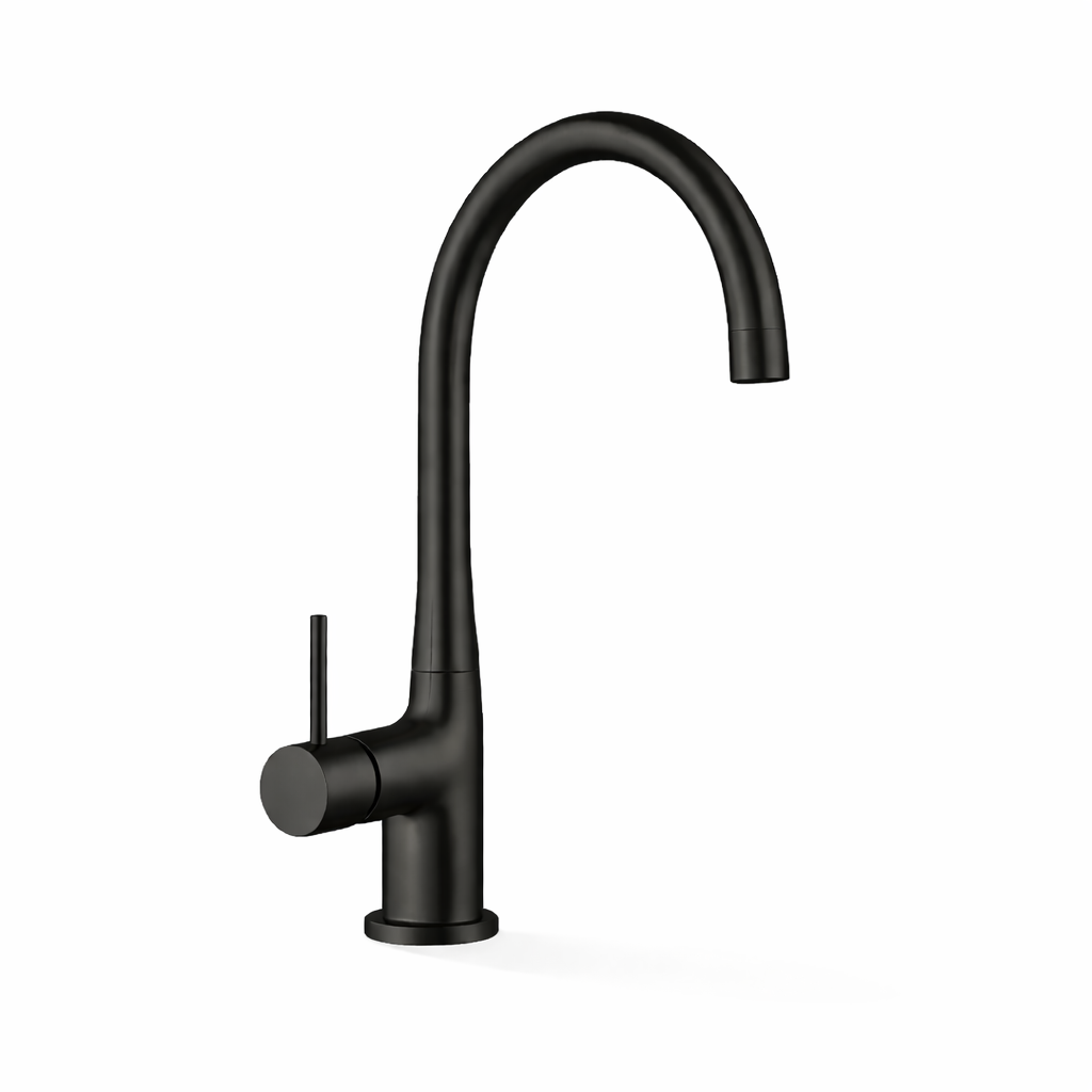 Elle 304 Stainless Steel Sink Mixer - Matte Black