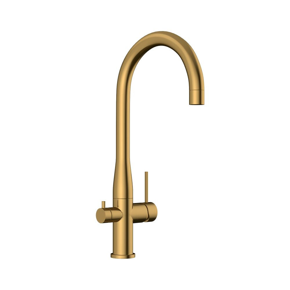 Elle 304 Stainless Steel Filter Sink Mixer - PVD Copper