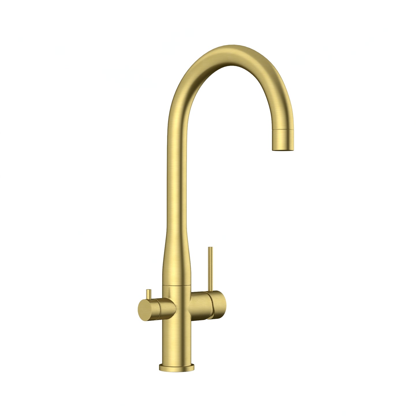 Elle 304 Stainless Steel Filter Sink Mixer - Brushed Gold