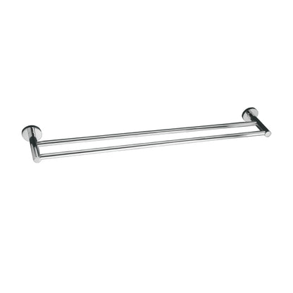 Sabine Double Towel Rail - Chrome