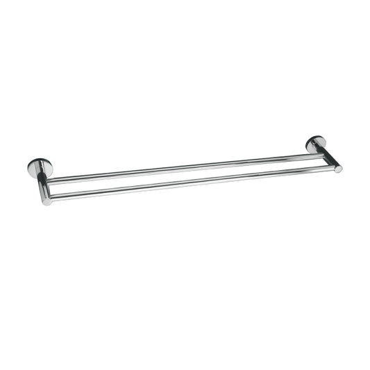 Sabine Double Towel Rail - Chrome