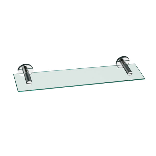 Sabine Glass Shelf - Chrome