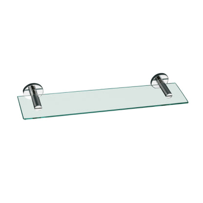 Sabine Glass Shelf - Chrome