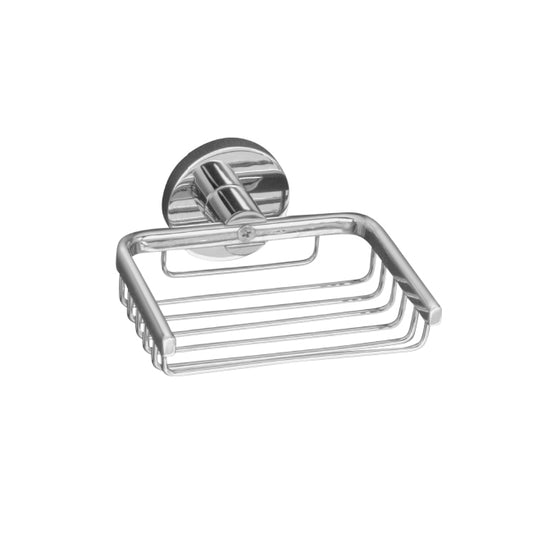Sabine Soap Basket - Chrome