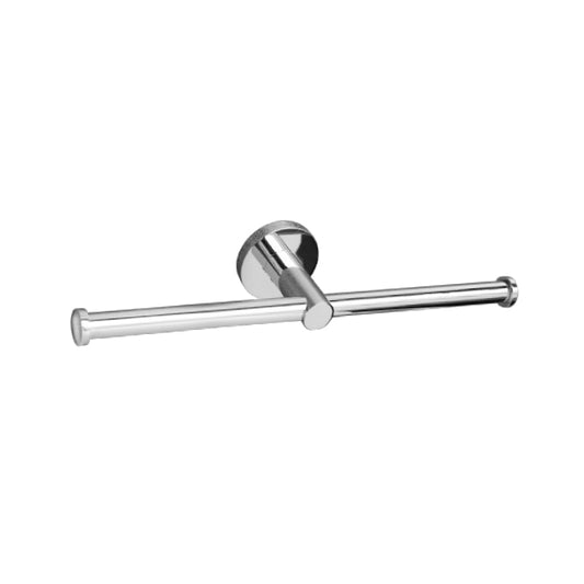 Sabine DOUBLE Stirrup Toilet Roll Holder - Chrome