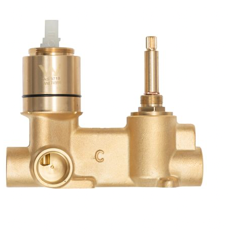 Universal Multifit Wall Mixer with Divertor In Wall Body
