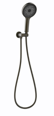 The Gabe Hand Shower With Wall Bracket  - Gun Metal