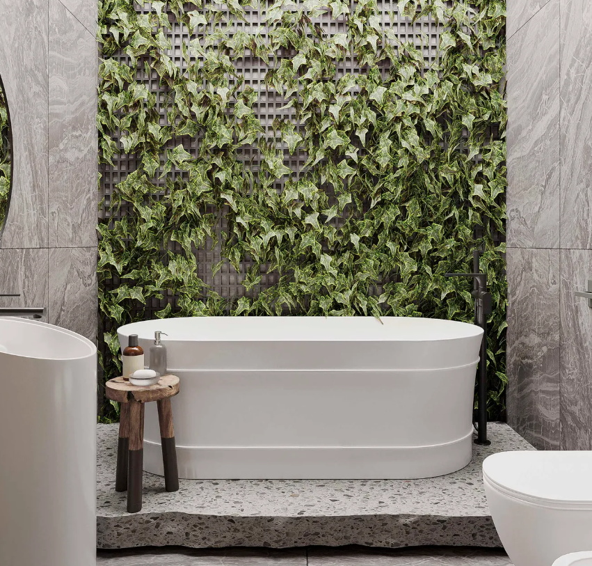Attica Bondi 1500x800x580 Gloss White Freestanding Bath with Overflow.