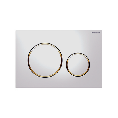 Geberit ABS chrome/matt/ chrome Round Push Button 115.882.KH.1 Push Button