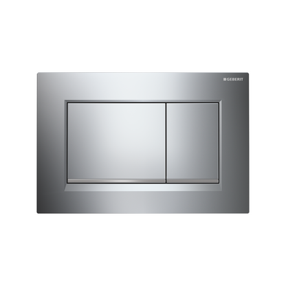 Geberit ABS Black/chrome/black 115.883.KM.1 Push Button