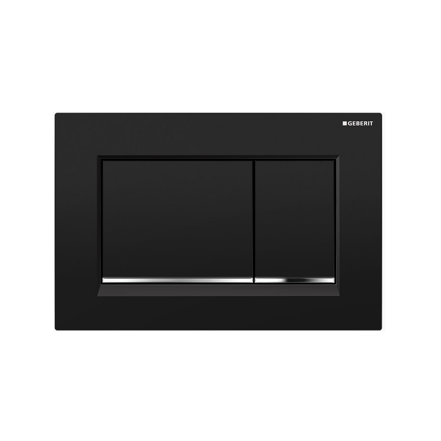 Geberit ABS Black/chrome/black 115.883.KM.1 Push Button