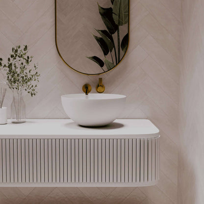 400mm Pietra Bianca - Summer Above Counter Basins
